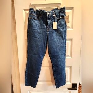 NWT Good American Good Legs Crop.  Size 18.